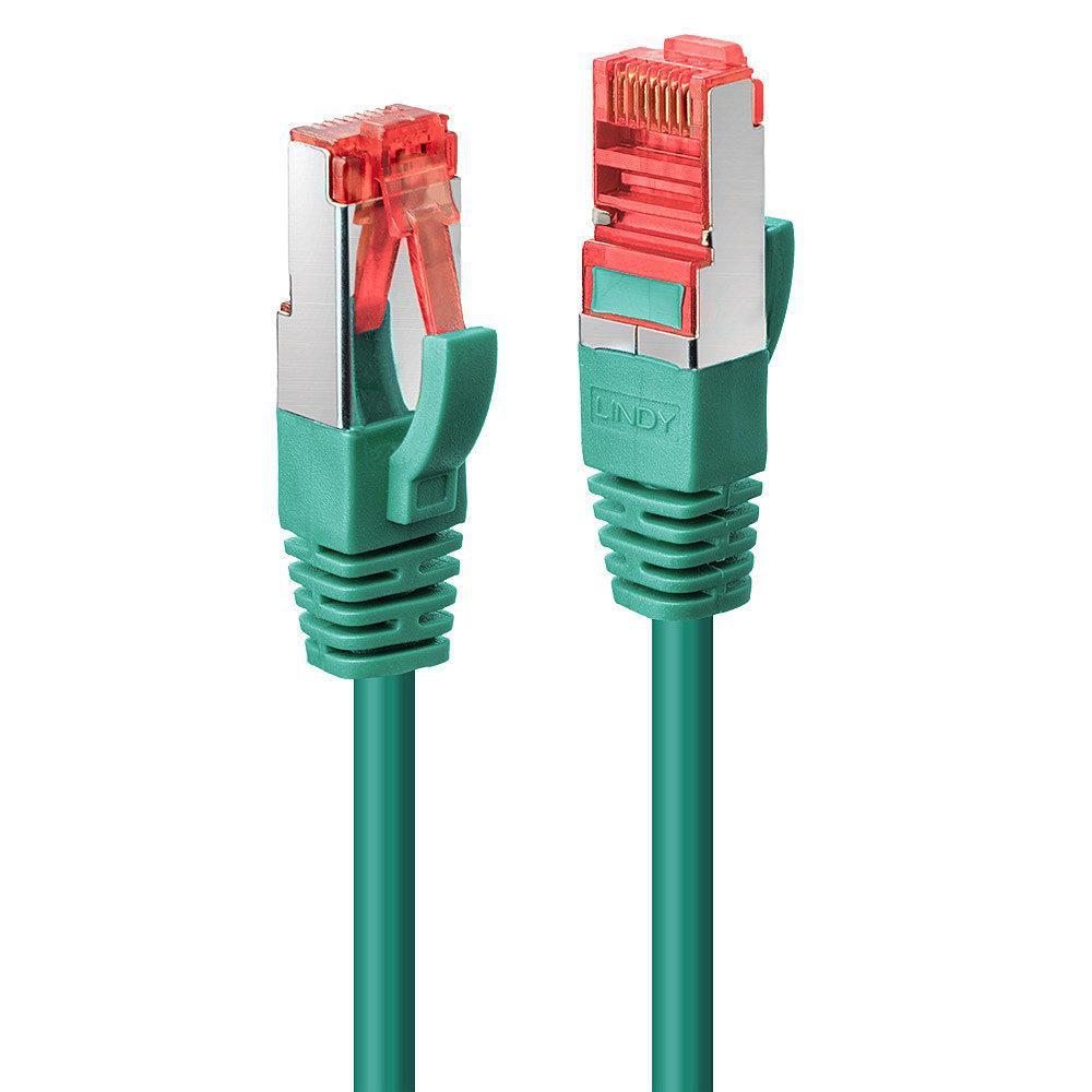 Lindy 47750 cavo di rete Verde 3 m Cat6 S/FTP S-STP (3M Cat.6 S/Ftp Cable Green - Warranty 120M)
