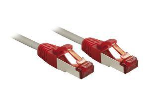 Lindy CrossOver Cat.6 S/FTP 10m cavo di rete Grigio Cat6 S/FTP S-STP (Crossover Cat.6 S/Ftp 10M - Networking Cable Grey Cat6 -