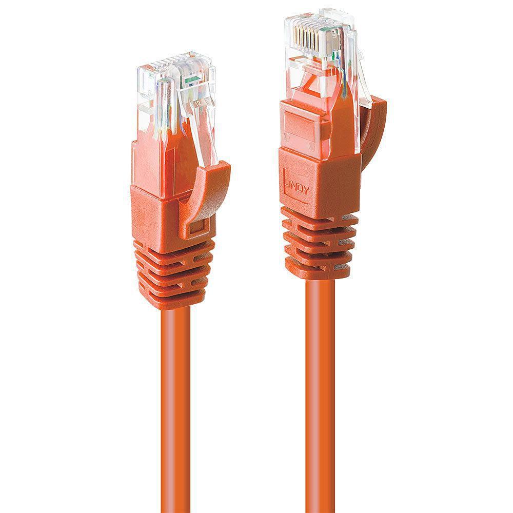 Lindy 48105 cavo di rete Arancione 03 m Cat6 U/UTP (UTP)