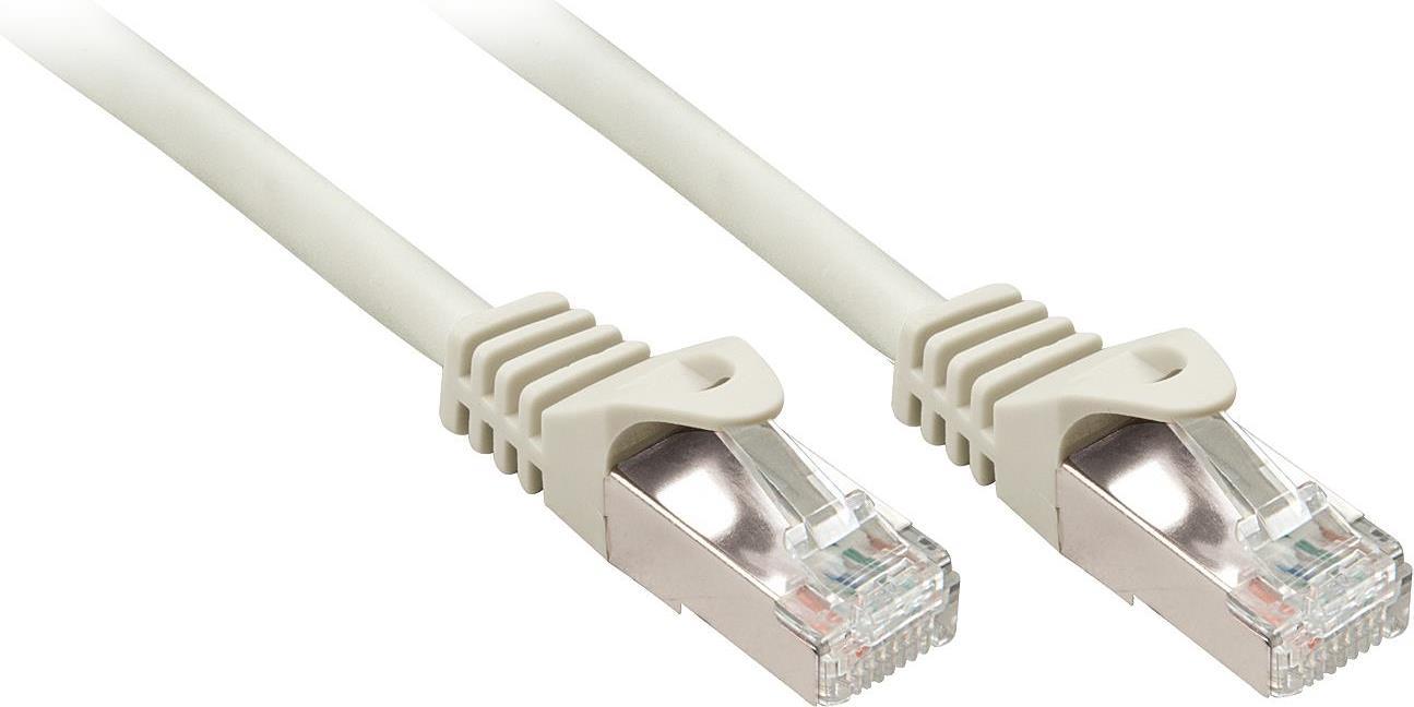Lindy - Cavo patch - RJ -45 (M) a RJ -45 (m) - 5,0m - coppia attorcigliata non schermata sventata (f/UTP) - a forma di gatto 5e