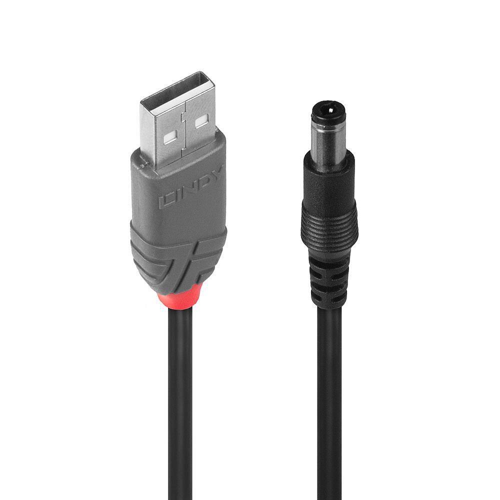 LINDY CAVO USB A MASCHIO - DC 55/25MM MASCHIO