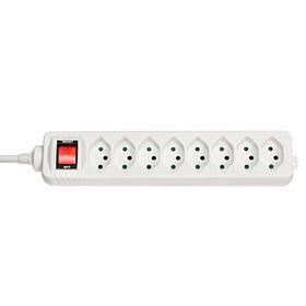 Lindy 73169 prolunghe e multiple 8 presa(e) AC Interno Bianco