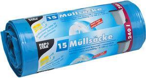 Sacchi spazzatura PAPSTAR Papstar 15 sacchi spazzatura 240 l 2400 l blu