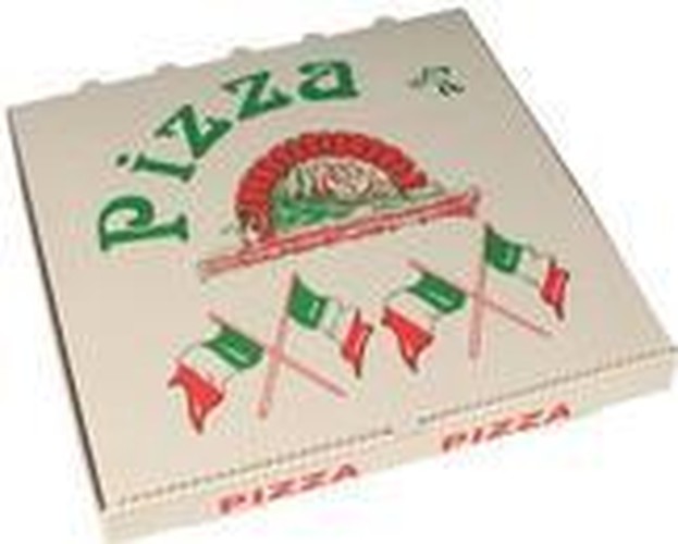 50 scatole per pizza...