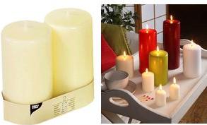 Candele PAPSTAR avorio