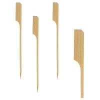 PAPSTAR spiedini monouso per finger food marrone bamb