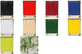 Candele PAPSTAR gialle