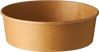 Insalatiere usa e getta PAPSTAR 15 cm x 15 cm 500 ml marrone
