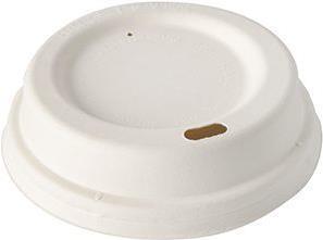 Coperchio PAPSTAR per tazze da caffè usa e getta 8 cm x 8 cm bianco