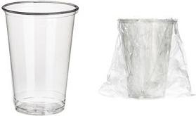 PAPSTAR PLASHING COUP, RAGATO DI PLA, 0,20 L realizzato in polilattide (PLA), diametro: 70 mm, altezza: 97 mm, - 1 pezzo (88238)