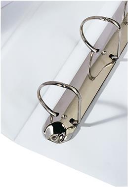 Raccoglitore ad anelli per presentazioni Soennecken 4143 DIN A4 50 mm 4 anelli bianco (4143)