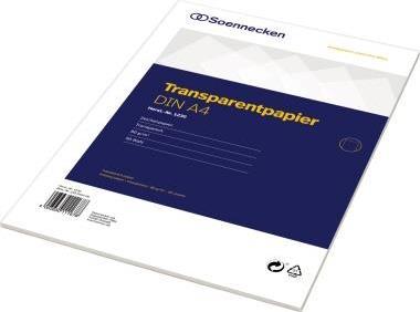 Blocco trasparente A4 50 fogli 80g - A4 (1230)