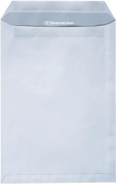 50 buste postali DIN B4 bianche senza F. 100 g/m autoadesivo senza legno (2909)