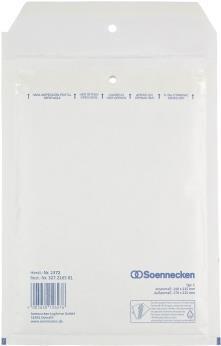 Busta a bolle 3 C 0 bianco 140x215 mm 100 pezzi/confezione. (2372)