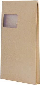 Busta plissettata Soennecken 2070 C4 120g mF hk marrone soda 25 pezzi/confezione. (2070)