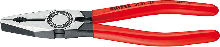 Pinza universale KNIPEX 160 mm, manici rivestiti in plastica