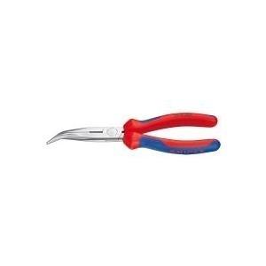 Pinza a becchi mezzotondi KNIPEX con tagliente 200 mm, curva