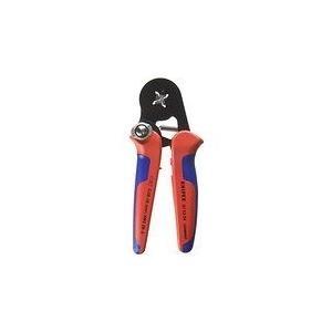 Pinza a crimpare autoregolante KNIPEX 180 mm, confezione self-service