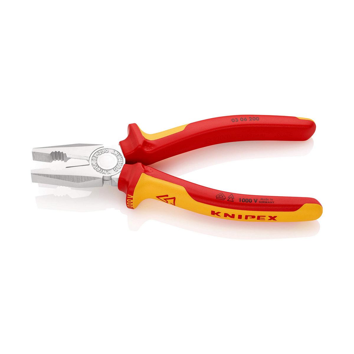 Pinza universale KNIPEX VDE 200 mm
