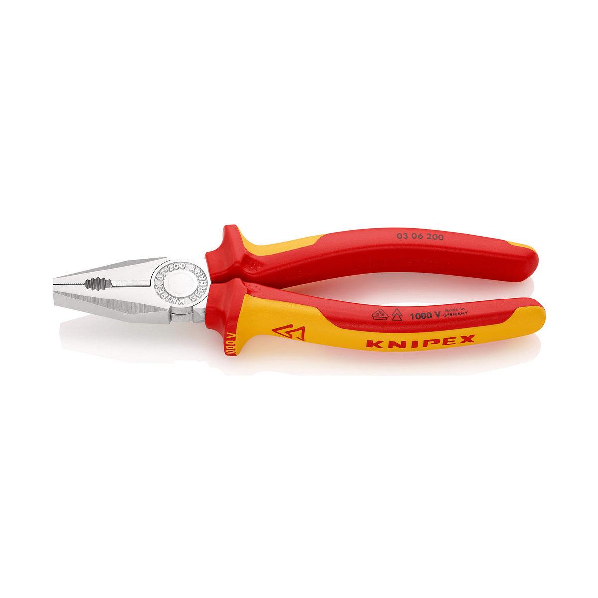 Pinza universale KNIPEX VDE 200 mm