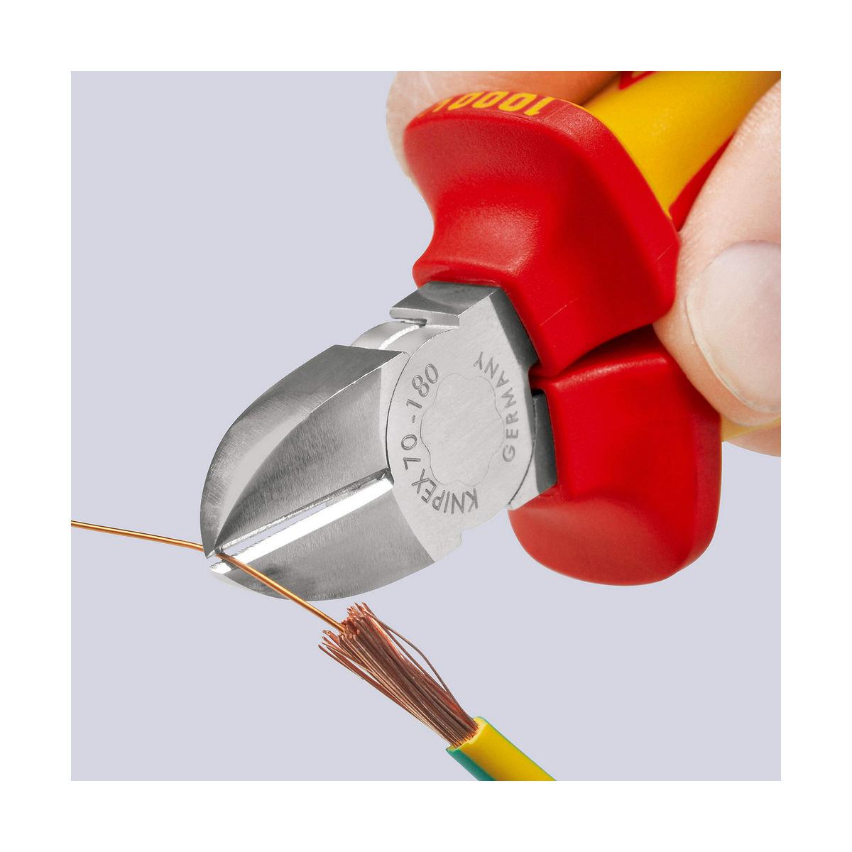 Tronchese laterale KNIPEX 180 mm, VDE