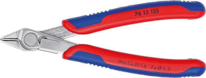 KNIPEX Electronic-Super-KnipsÃ‚Â® 125 mm, INOX, con serrafilo
