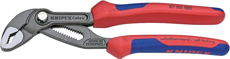 Pinza per pompe ad acqua high-tech KNIPEX CobraÃ‚Â® 180 mm