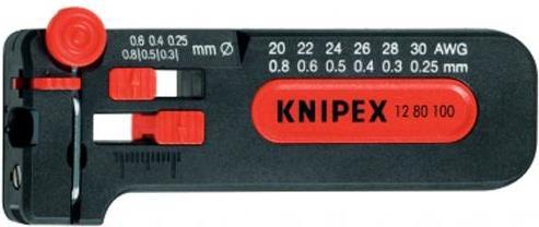 Mini spelafili KNIPEX 100 mm, confezione self-service
