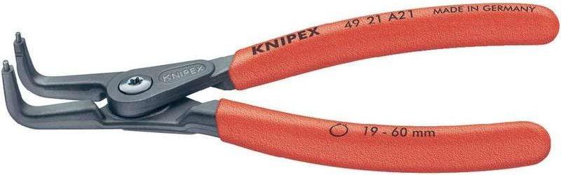 Pinza di precisione KNIPEX per anelli elastici per anelli esterni, 130 mm