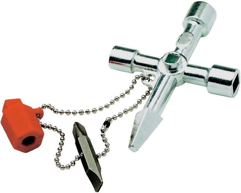 Chiave KNIPEX Profi-Key per i comuni sistemi di chiusura, 90 mm