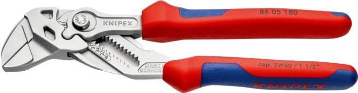 Pinza chiave KNIPEX 180 mm, confezione self-service