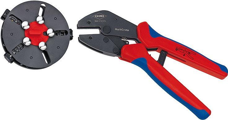 KNIPEX MultiCrimpÃ‚Â® con 3 inserti intercambiabili