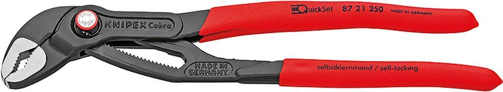 Pinza per tubi/pompa acqua Cobra QuickSet 87 21 250