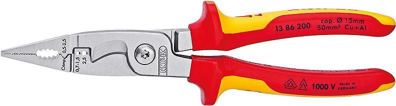 Pinza per impianti elettrici KNIPEX VDE 200 mm