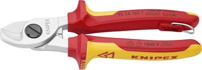 KNIPEX 95 16 165 T Scissori per cavi adatti per il cavo di alluminio e rame (abalance Technology), uno e diversi fili 15 mm 50
