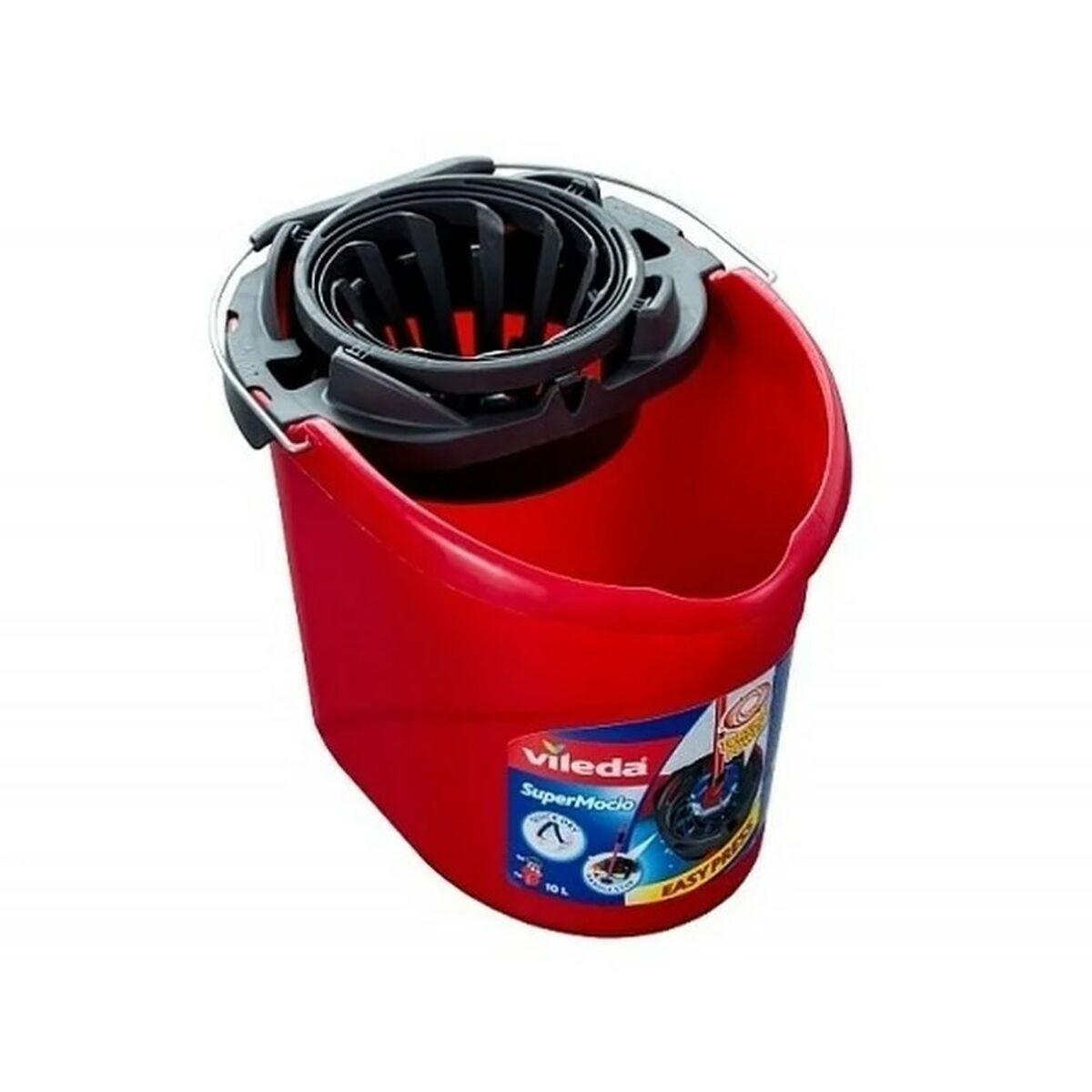 Secchio per Pavimenti Vileda SuperMocio Rosso 30 x 29 x 38 cm 10 L