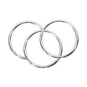 Portachiavi in metallo WEDO diametro 20 mm contenuto 100 pezzi - 1 pezzo (262 3020)