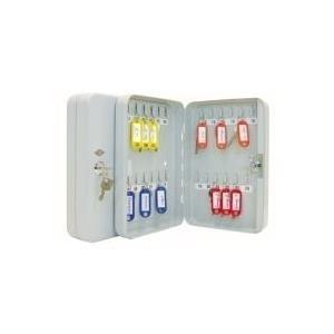 Cassetta portachiavi WEDO con 24 serrature di sicurezza grigio chiaro