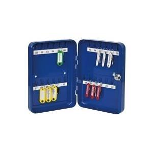Cassetta portachiavi WEDO con 24 serrature di sicurezza blu