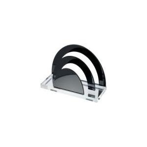 Portalettere WEDO acrilico esclusivo cristallino/nero
