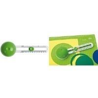 WEDO Kreisschneider Comfortline, tra cui 3 cerchi tagliati a pale di sostituzione di 100-320 mm / 4-12.5 "di diametro, -1 pezzo