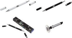 WEDO INGRESSO FORT "Universal 3-in-1", Black Touchpen, Ballpoint Pen & Disco Tip in un, -1 pezzo (261 7001)