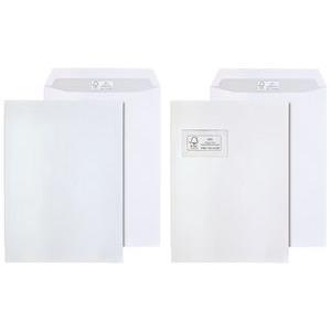 MAILMEDIA SPEDIZIONE BAG FSC Din C4 con finestra bianco - per il mercato d / l / a - 1 ripido (A11088fsc)