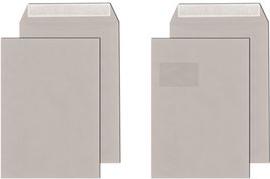 Mailmedia Spedizione Bag C4, riciclaggio grigio, senza adesivo per finestre, 100 g/mq, 229 x 324 mm - 1 pezzo (30003816)