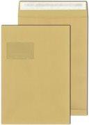 Borsa postale pieghevole MAILmedia C4 con finestra marrone soda - per il mercato D / L / A - 1 pezzo (30021153)