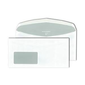Busta MAILmedia Kuvermatic 120 x 235 mm offset bianco 80 g/m con finestra 45 x 90 mm finestra - 1 pezzo (201330)