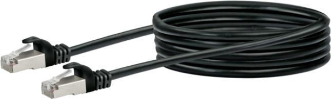 Schwaiger netv?rkskabel - 2.5 m - sort