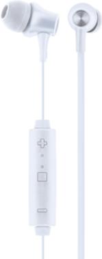 Cuffie intrauricolari Bluetooth Jack Micro-B bianco