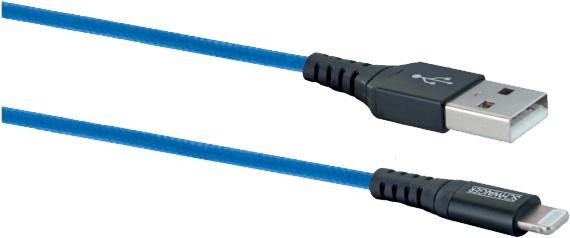 Cavo USB 2.0 St. A Apple Lightning 1,20 m blu