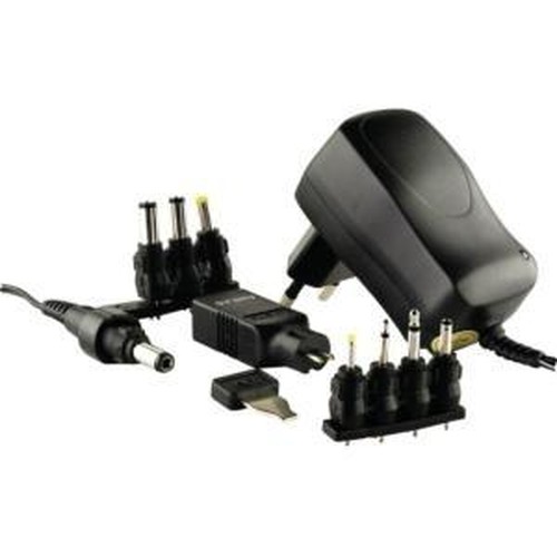 Schwaiger NG1000USB 011 adattatore e invertitore Interno 16,5 W Nero (Schwaiger str?mforsyningsadapter - 16.)